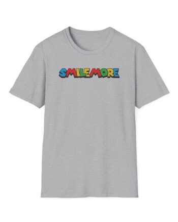 Roman Atwood Colorful Smile More Unisex Softstyle T-Shirt