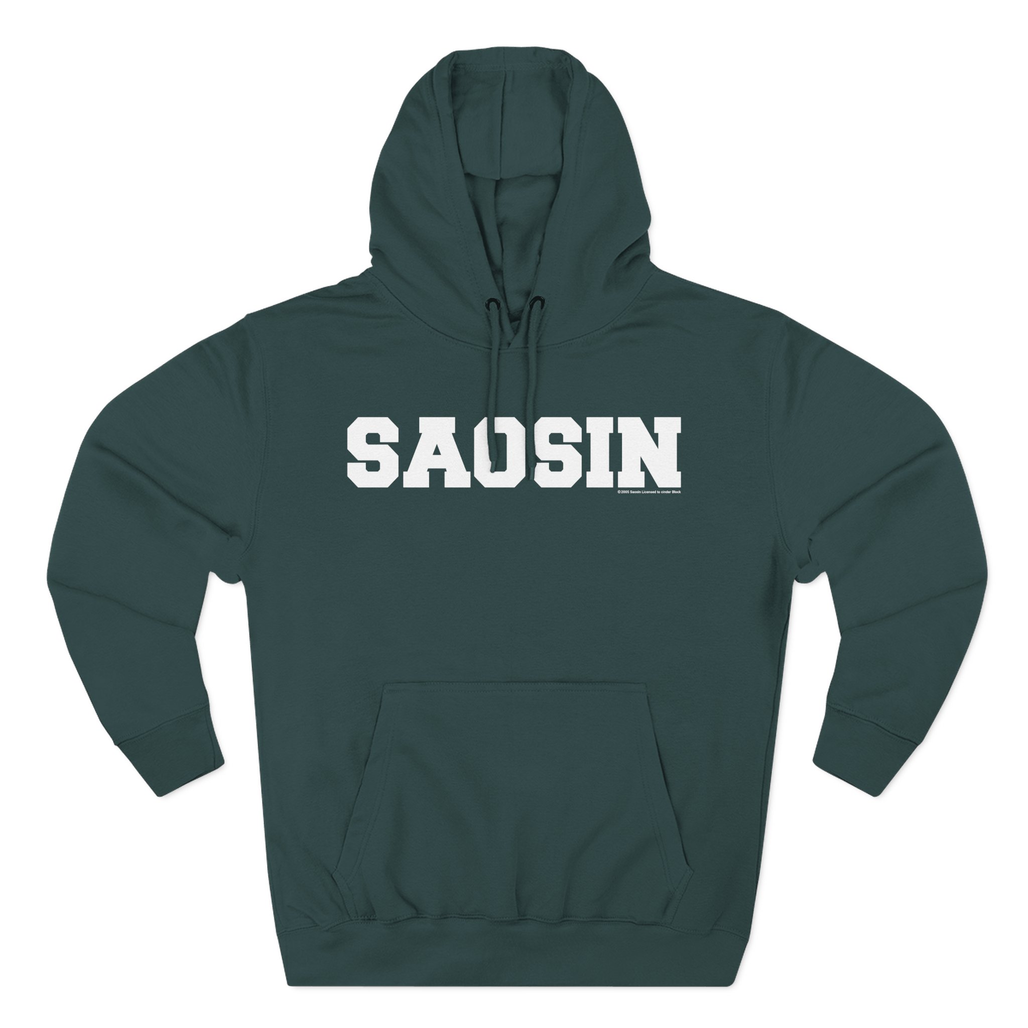 Saosin Three-Panel Fleece Hoodie