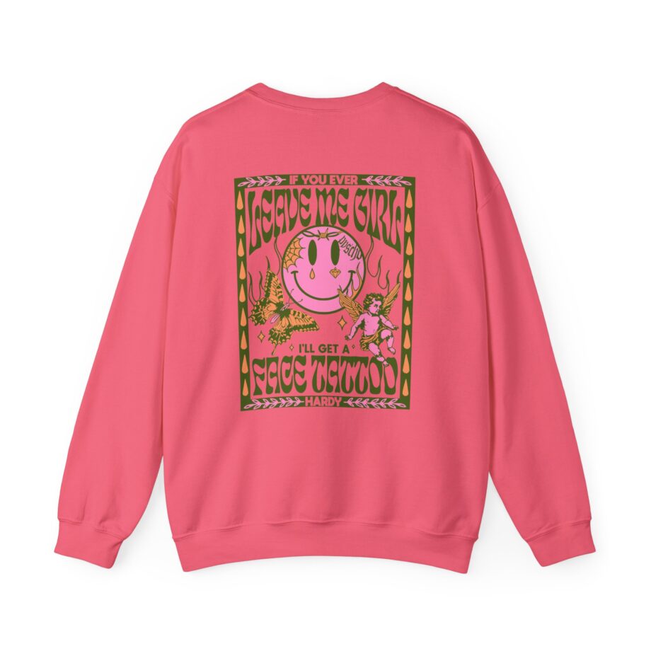 Hardy if You Ever Leave Me Unisex Heavy Blend™ Crewneck Sweatshirt