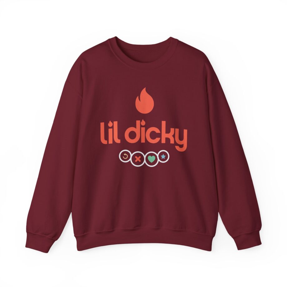 Lil Dicky Swipe Right Unisex Heavy Blend™ Crewneck Sweatshirt