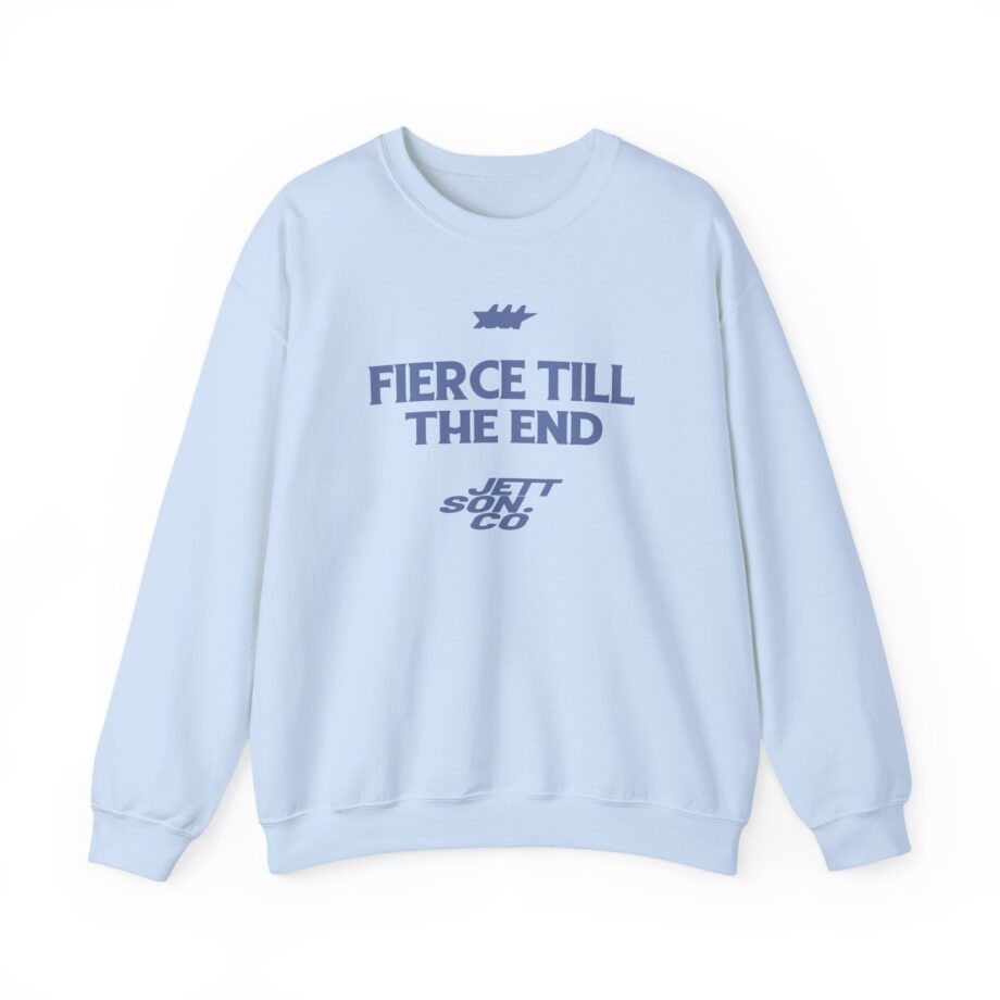 Jett Lawrenc Fierce Till the End Unisex Heavy Blend™ Crewneck Sweatshirt