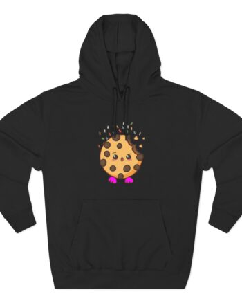 Cookieswirlc Three-Panel Fleece Hoodie
