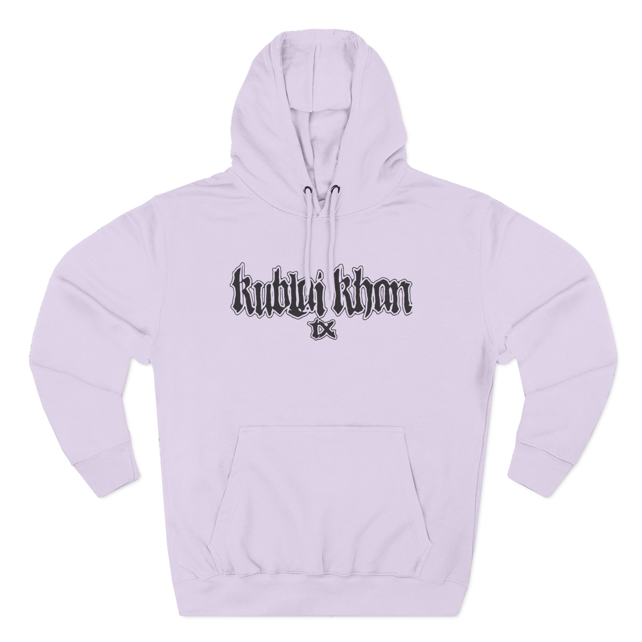 Kublai Khan - Never Enough Sportsgrey Three-Panel Fleece Hoodie