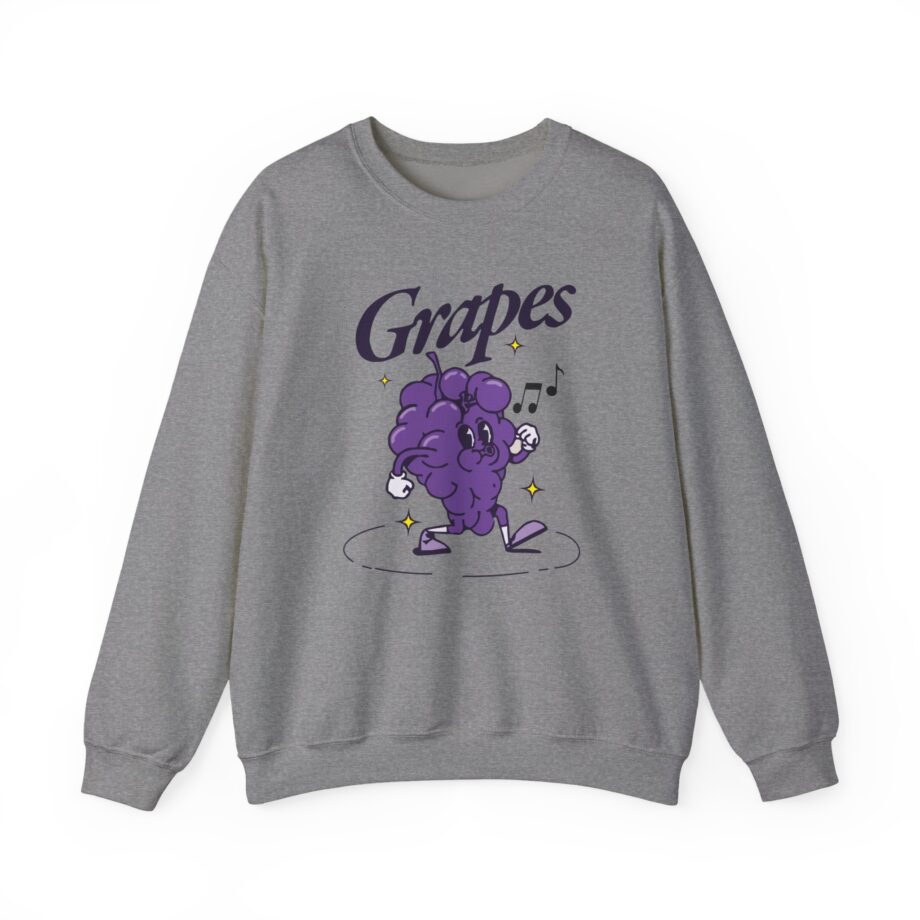 James Marriott Grapes Natural Unisex Heavy Blend™ Crewneck Sweatshirt