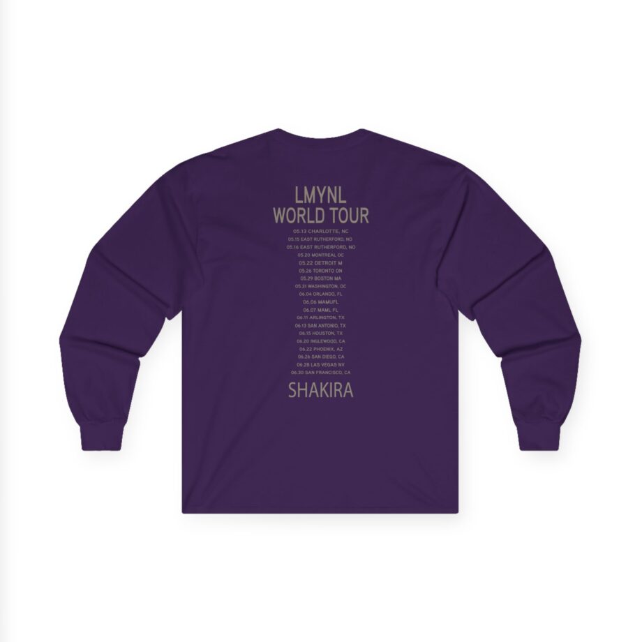 Shakira Dollar Bill Unisex Ultra Cotton Long Sleeve Tee