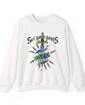 Set Your Goals Gaia Bleeds Unisex Heavy Blend™ Crewneck Sweatshirt