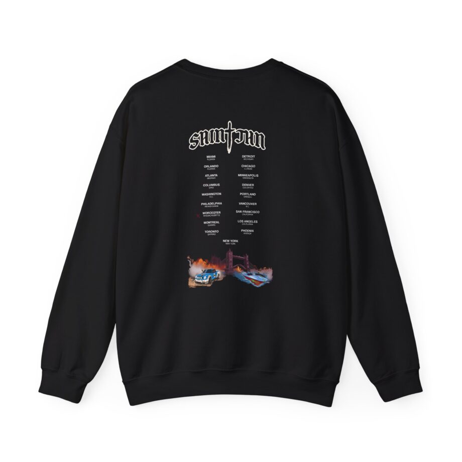 Saint JhnIgnorant Forever World Tour Unisex Heavy Blend™ Crewneck Sweatshirt