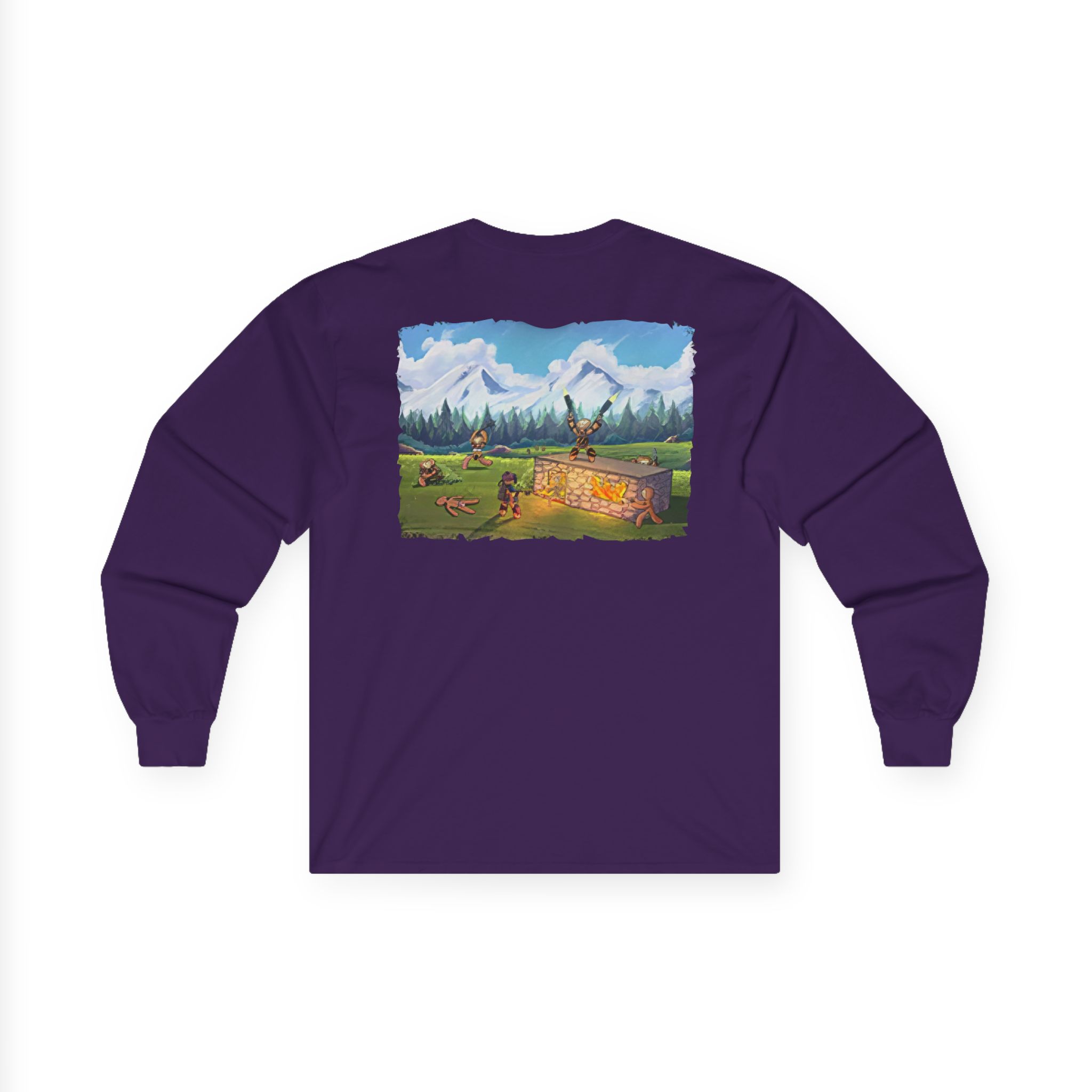 Spoonkid Battlefield Unisex Ultra Cotton Long Sleeve Tee