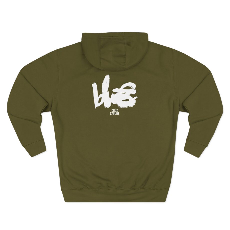 Cruz Cafune Blu€s Cover Three-Panel Fleece Hoodie