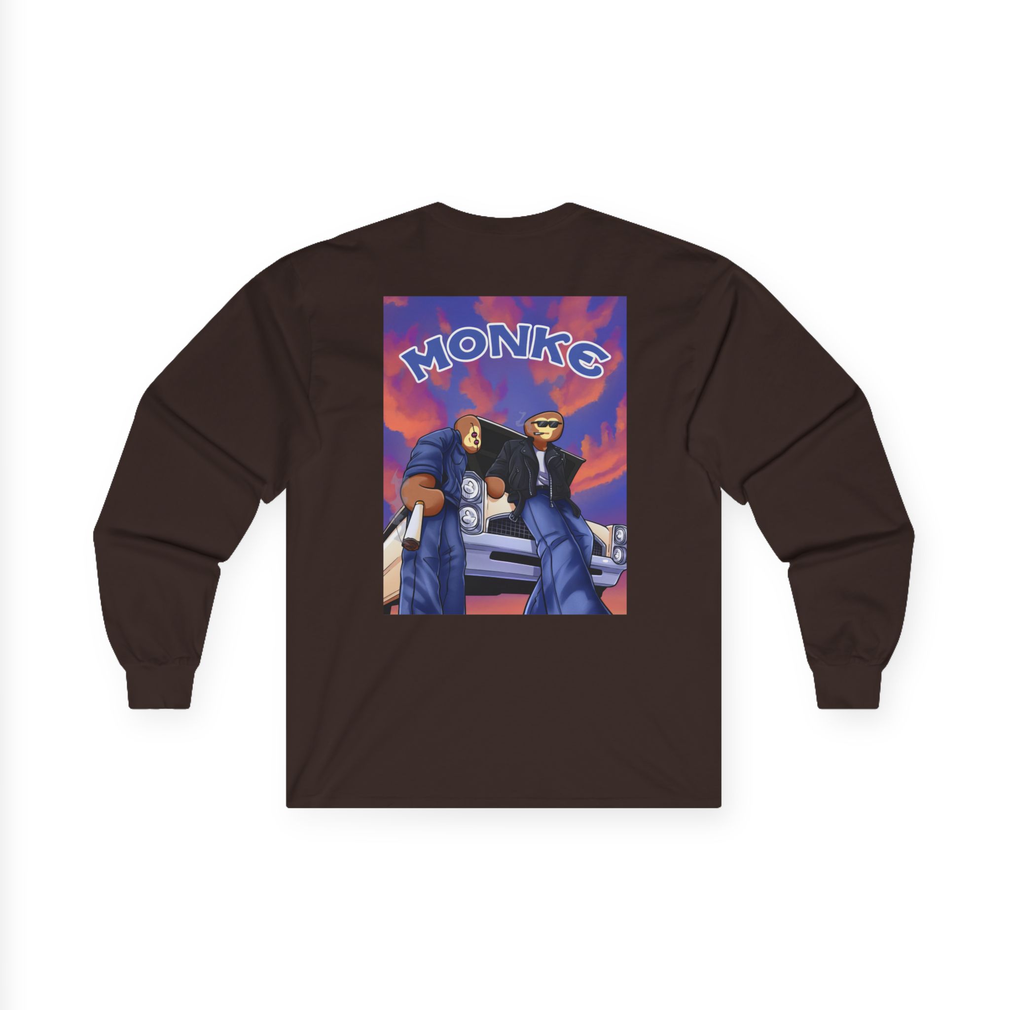 Spoonkid Monke Unisex Ultra Cotton Long Sleeve Tee