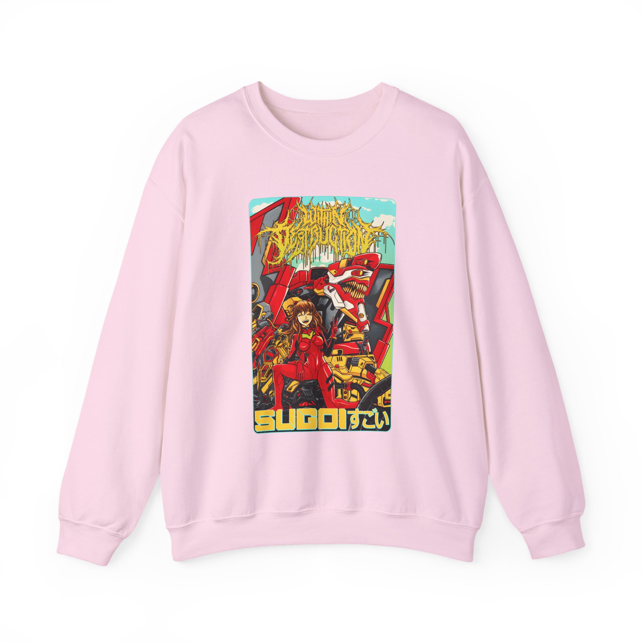 Within Destruction Asuka Unisex Heavy Blend Crewneck Sweatshirt
