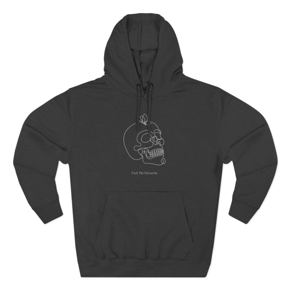 Qtcinderella Fuck the Patriarchy Three-Panel Fleece Hoodie
