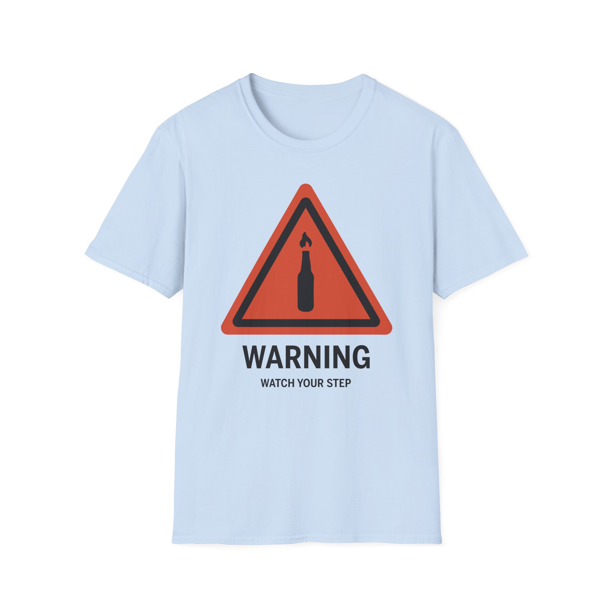 Summit1g Warning Watch Your Step Unisex Softstyle T-Shirt