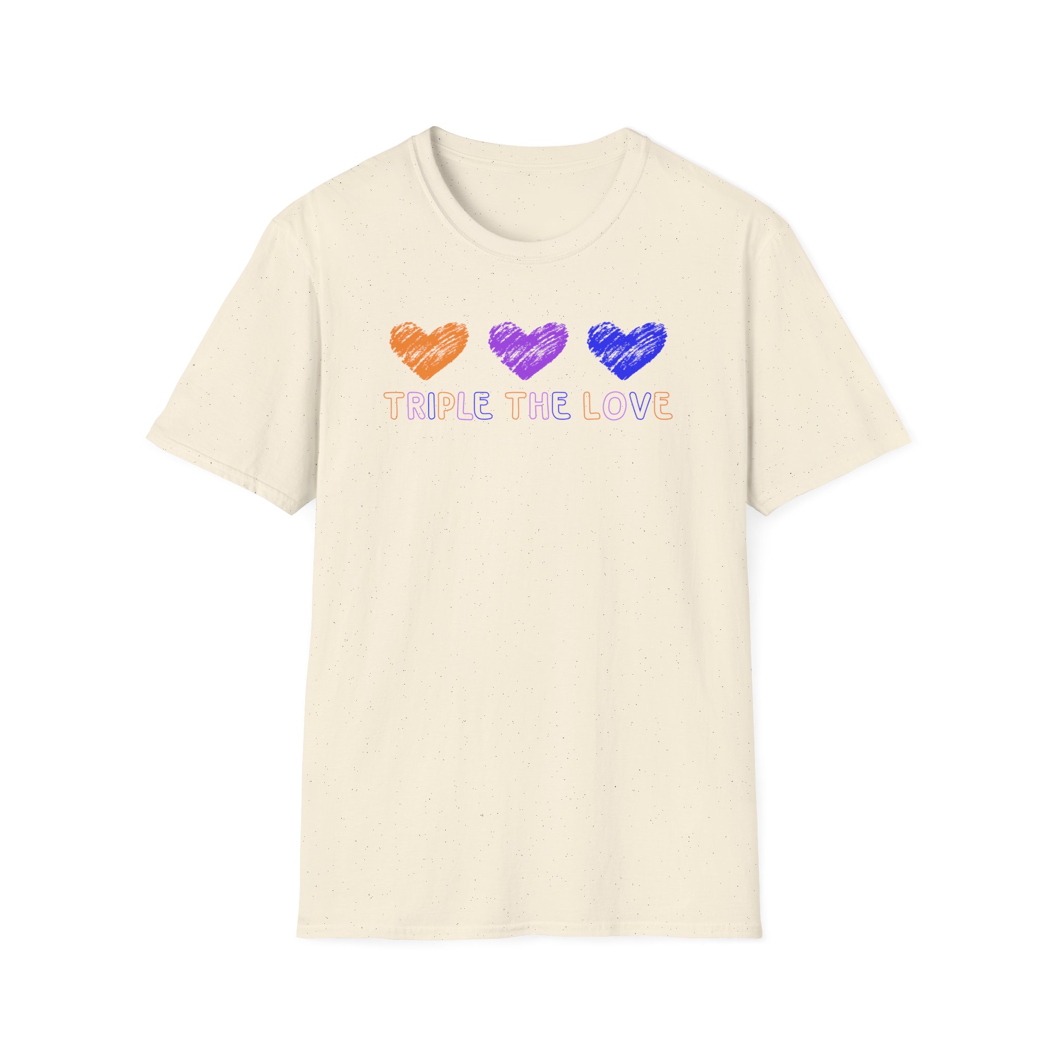 Fresh Love Triple the Love Unisex Softstyle T-Shirt