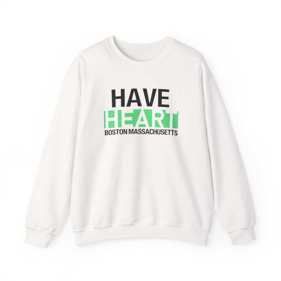 Have Heart Armed With a Mind Unisex Heavy Blend™ Crewneck Sweatshirt
