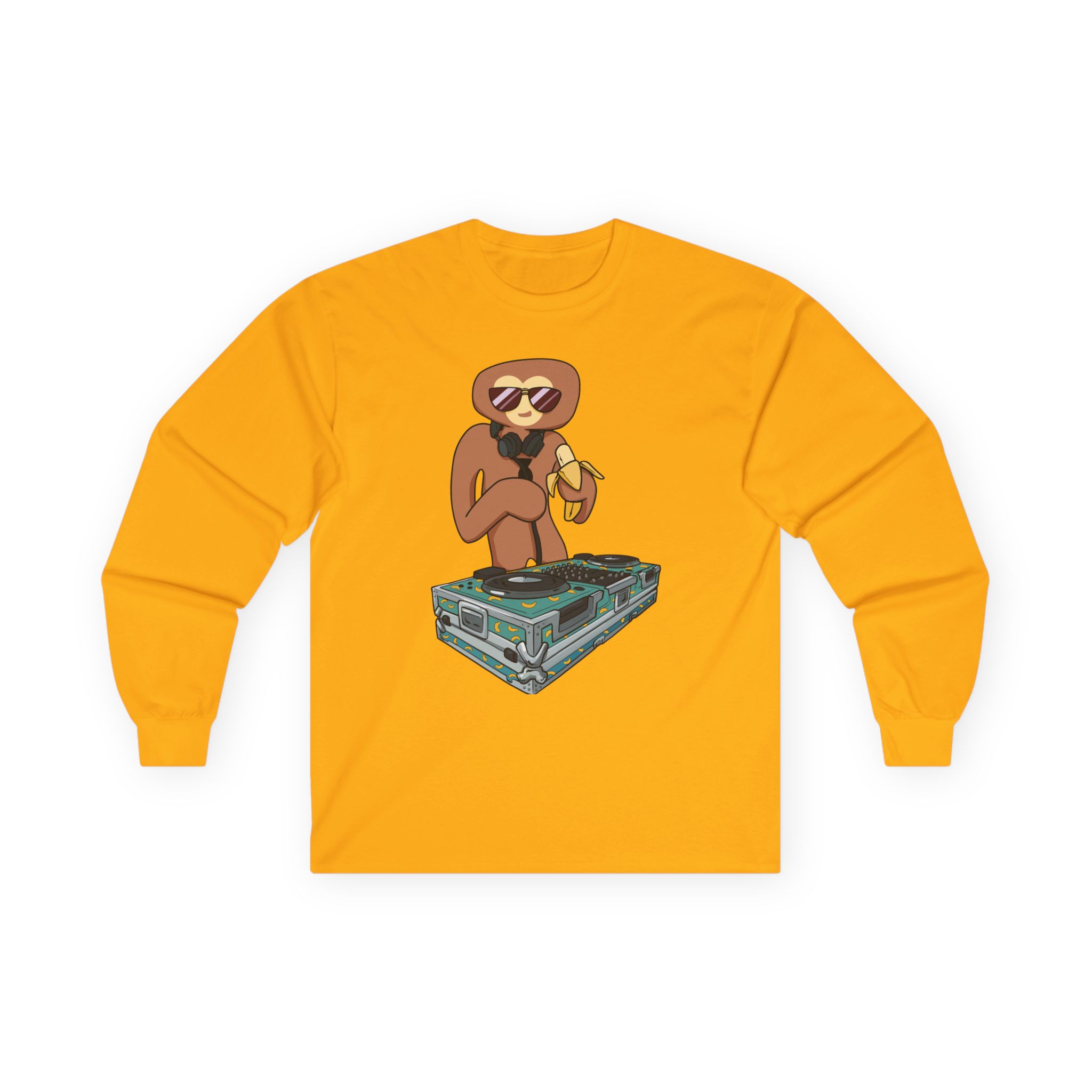 Spoonkid Dj Monke Unisex Ultra Cotton Long Sleeve Tee