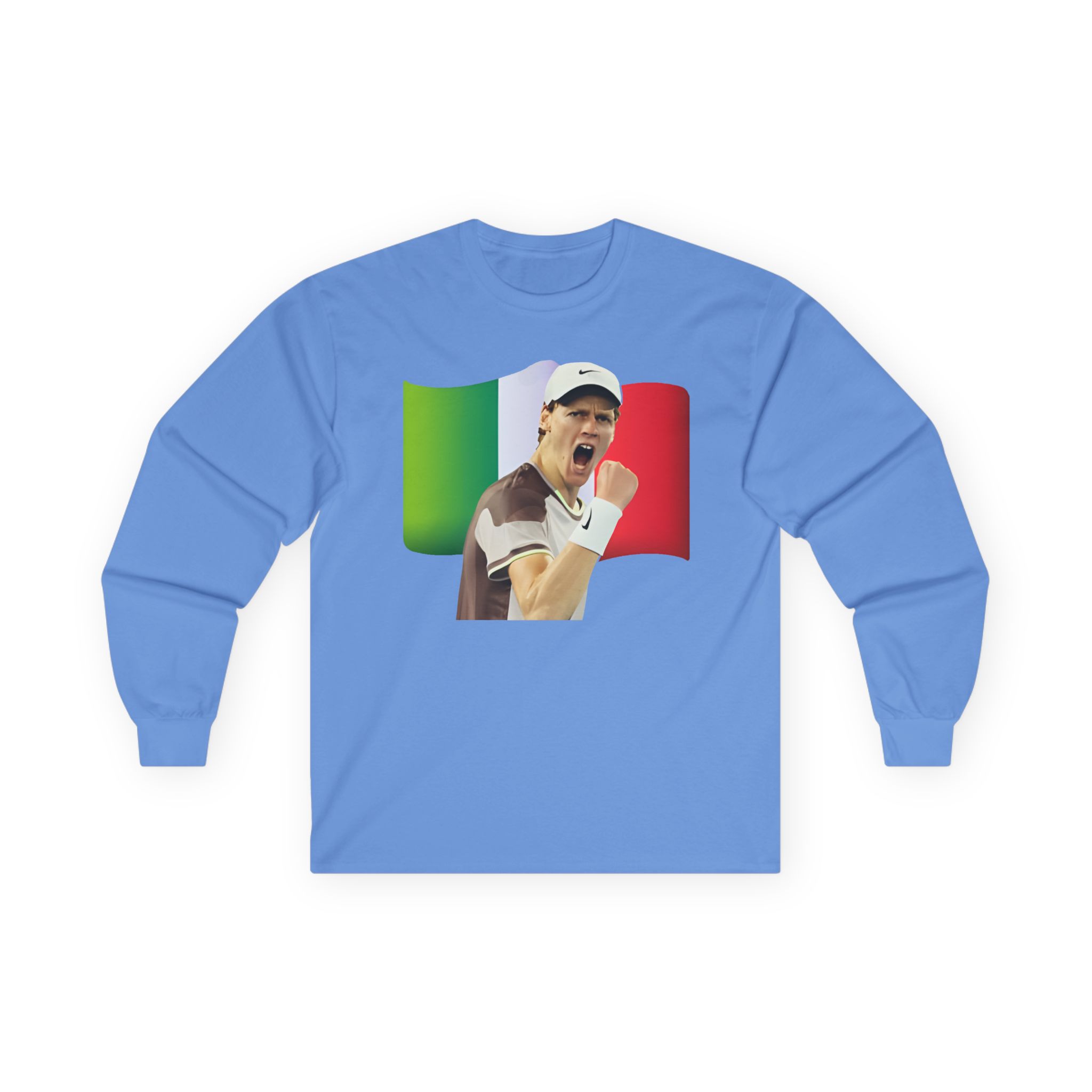 Jannik Sinner Italian Tennis Star Fan Unisex Ultra Cotton Long Sleeve Tee