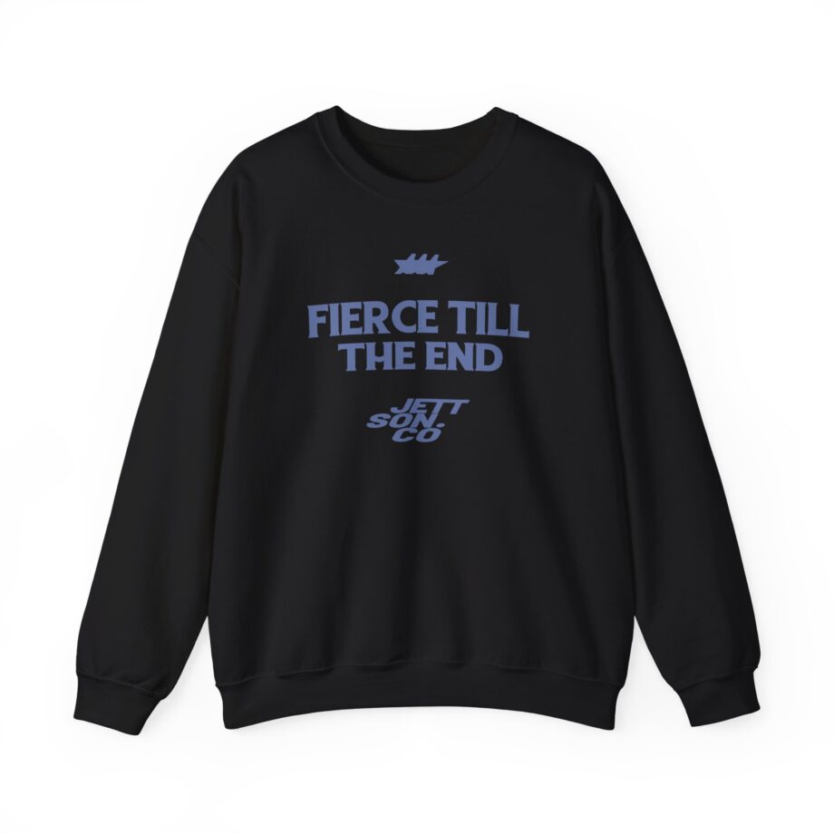 Jett Lawrenc Fierce Till the End Unisex Heavy Blend™ Crewneck Sweatshirt