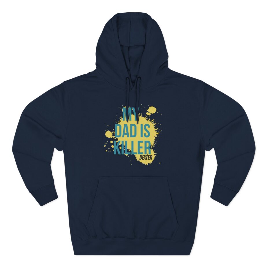 Dexter My Dad is Killer Three-Panel Fleece Hoodie
