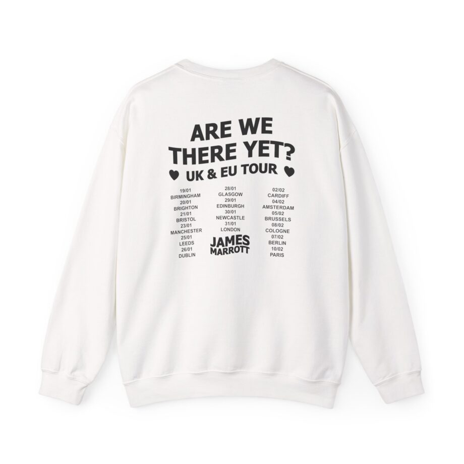 James Marriott 2024 Tour Logo Unisex Heavy Blend™ Crewneck Sweatshirt