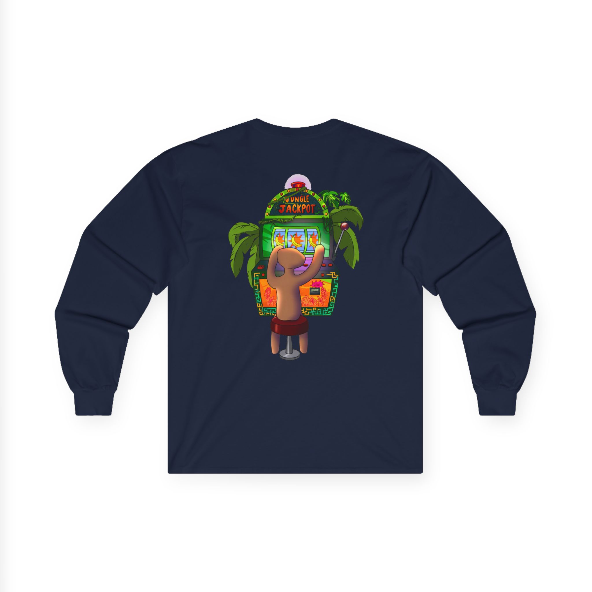 Spoonkid Jungle Jackpot Unisex Ultra Cotton Long Sleeve Tee
