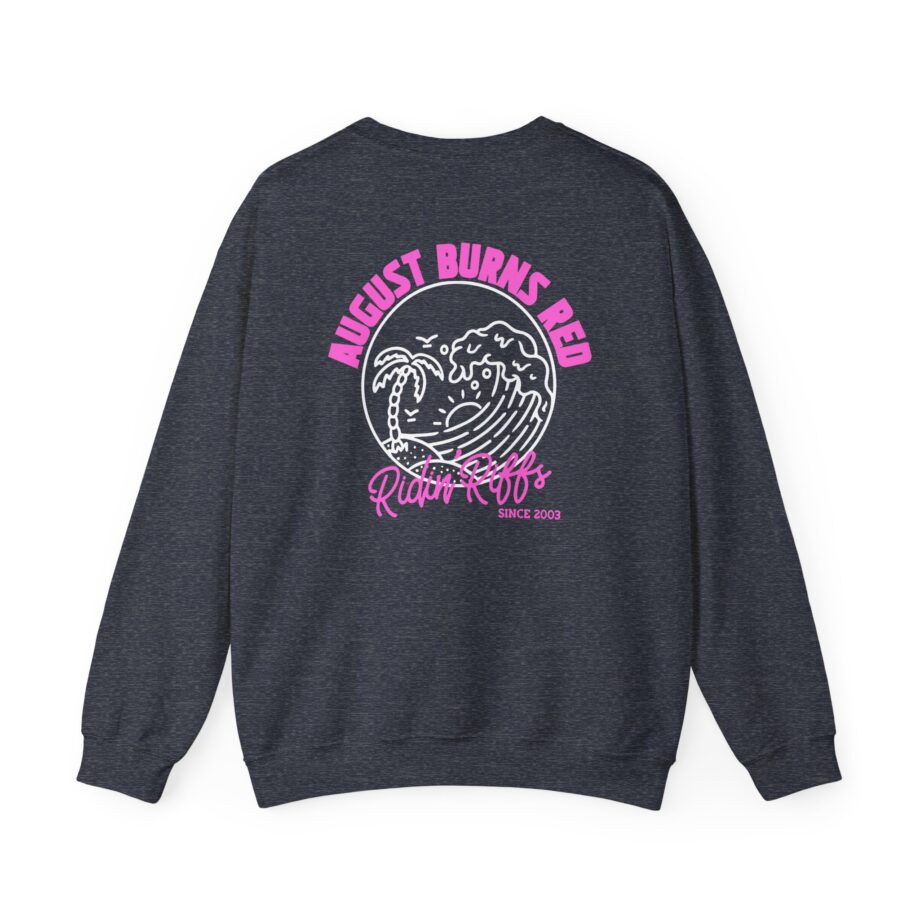 August Burns Red Riff Riders Teal Unisex Heavy Blend™ Crewneck Sweatshirt