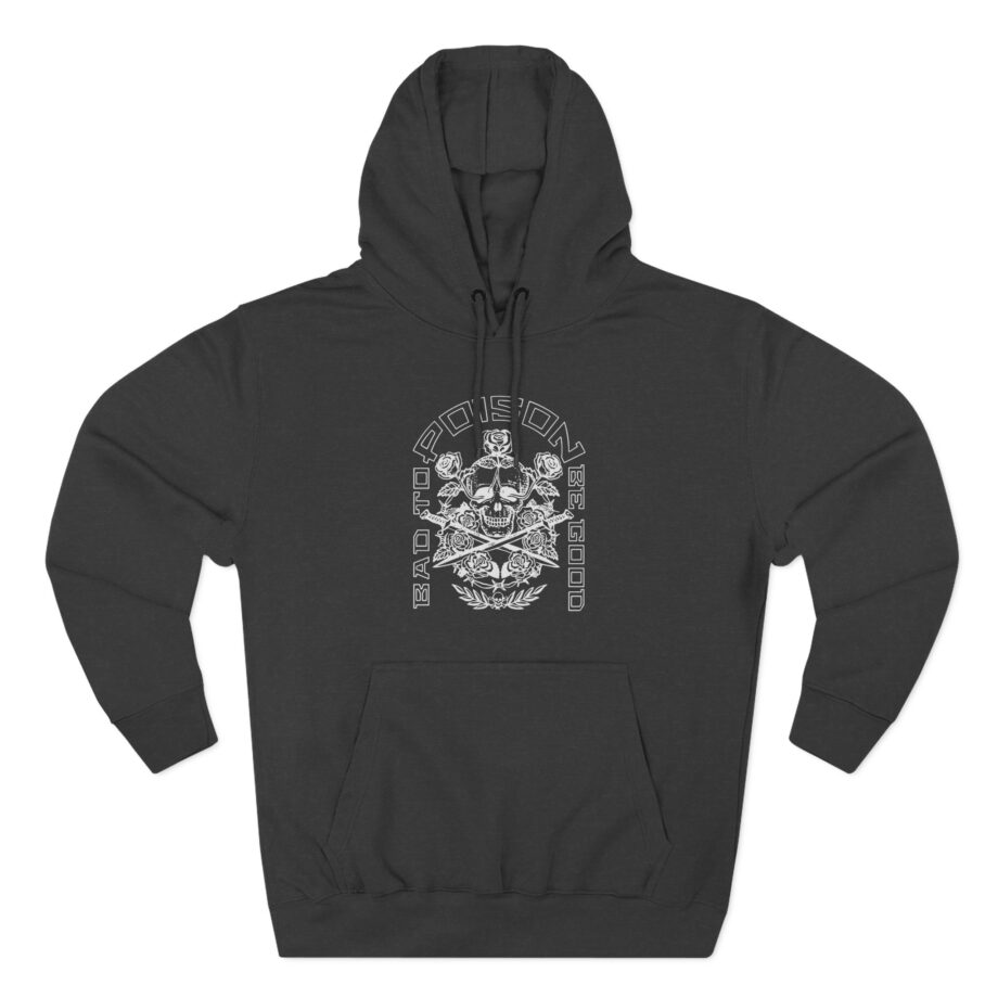 Poison Bad to Be Good Three-Panel Fleece Hoodie