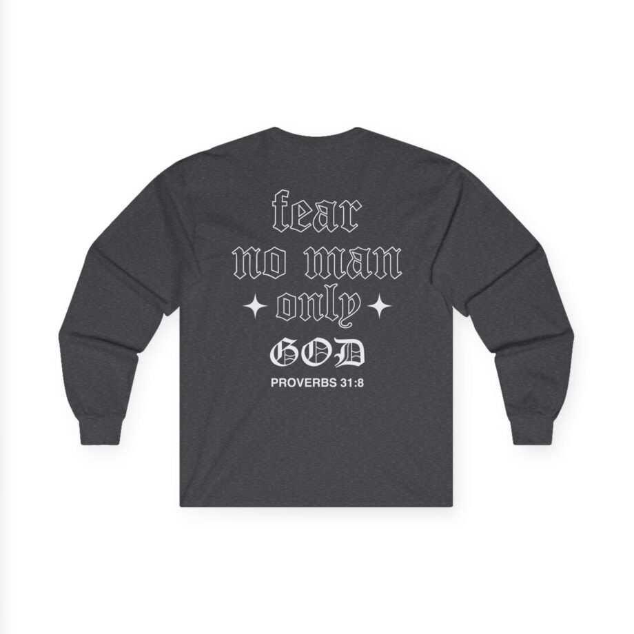 Ryan Garcia Fear No Man Only God Unisex Ultra Cotton Long Sleeve Tee