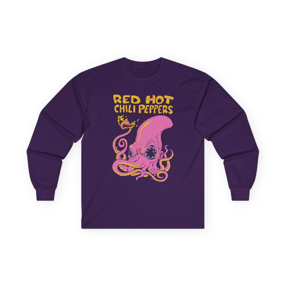 Red Hot Chili Peppers Octopus Unisex Ultra Cotton Long Sleeve Tee