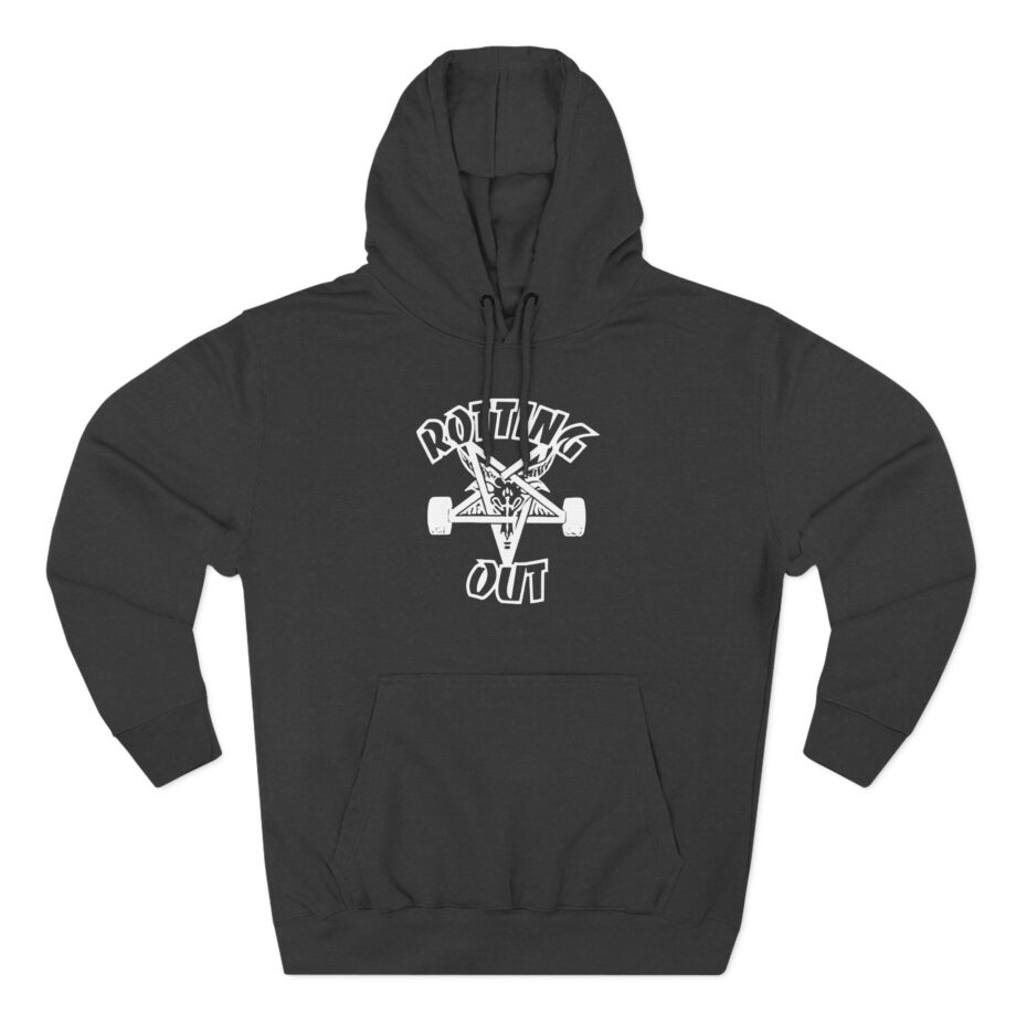 Rotting Out Three-Panel Fleece Hoodie
