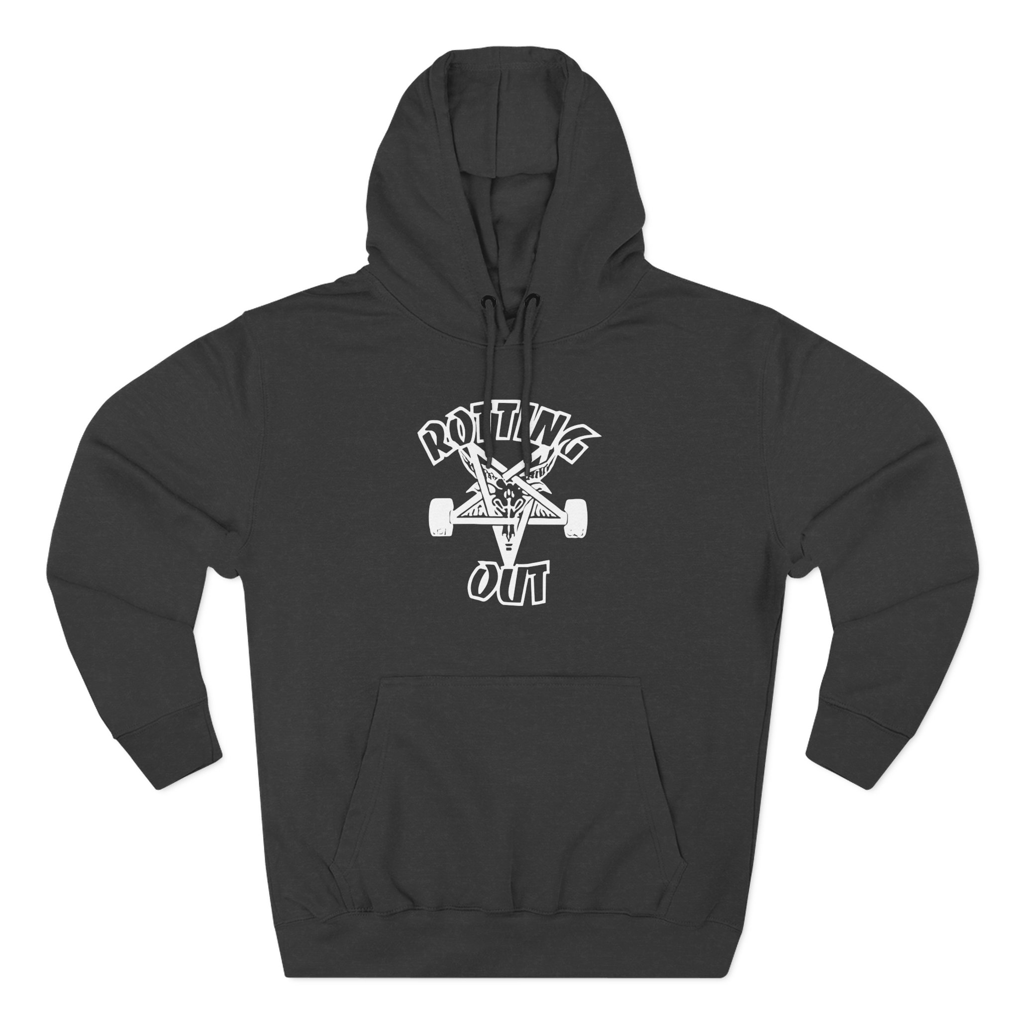 Rotting Out Three-Panel Fleece Hoodie