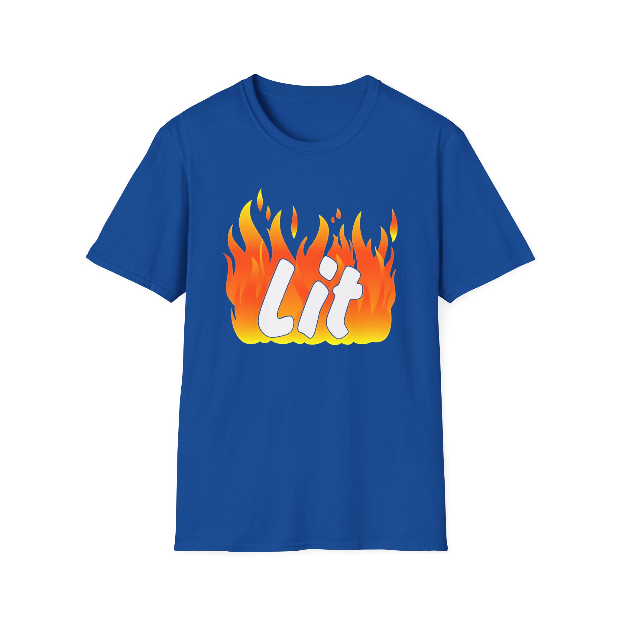 Dobre brothers Lit fire Unisex Softstyle T-Shirt