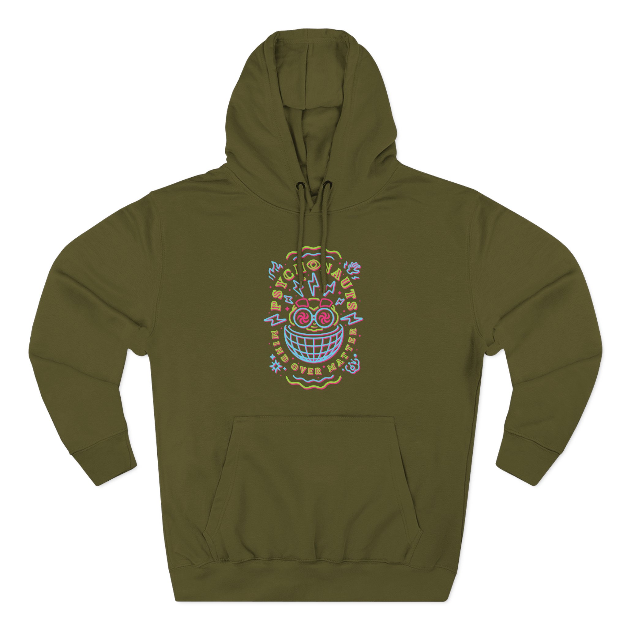 Double Fine Mind Over Matter Three-Panel Fleece Hoodie