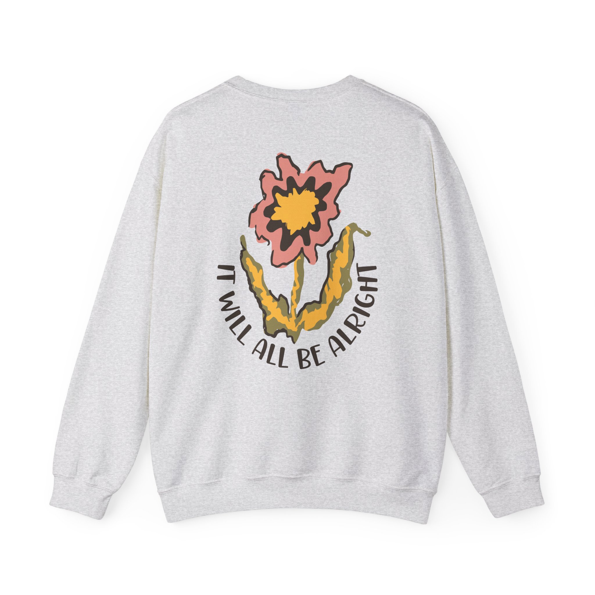 Riderkoo Funny Way of Life Unisex Heavy Blendâ„¢ Crewneck Sweatshirt