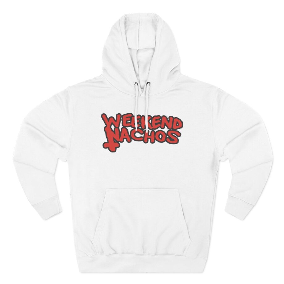 Weekend Nachos Christian Three-Panel Fleece Hoodie