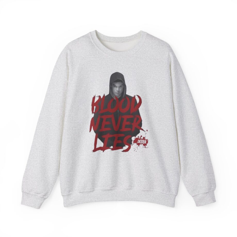 Dexter Blood Never Lies Unisex Heavy Blend™ Crewneck Sweatshirt