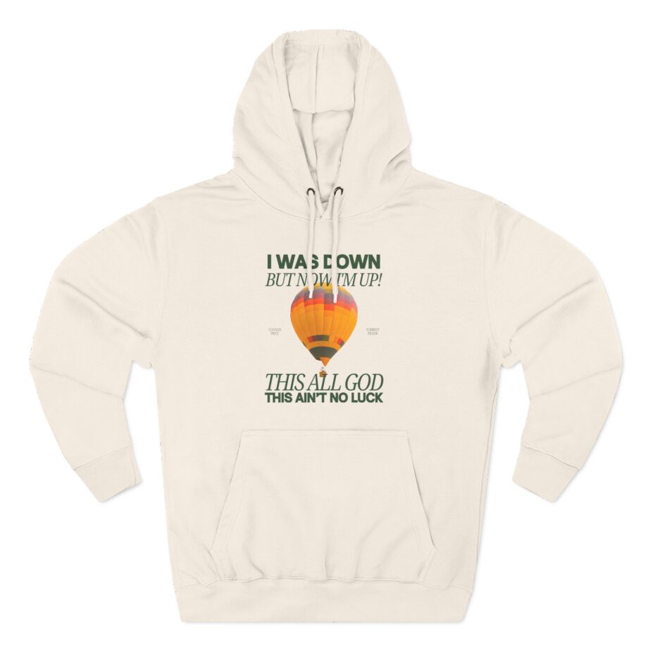 Forrest Frank Up Three-Panel Fleece Hoodie