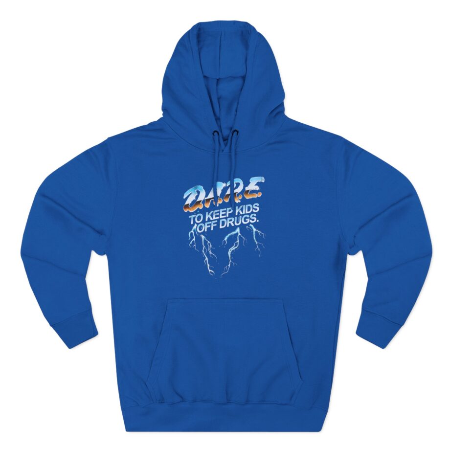 The Dare to Resist Drugs and Violence Three-Panel Fleece Hoodie