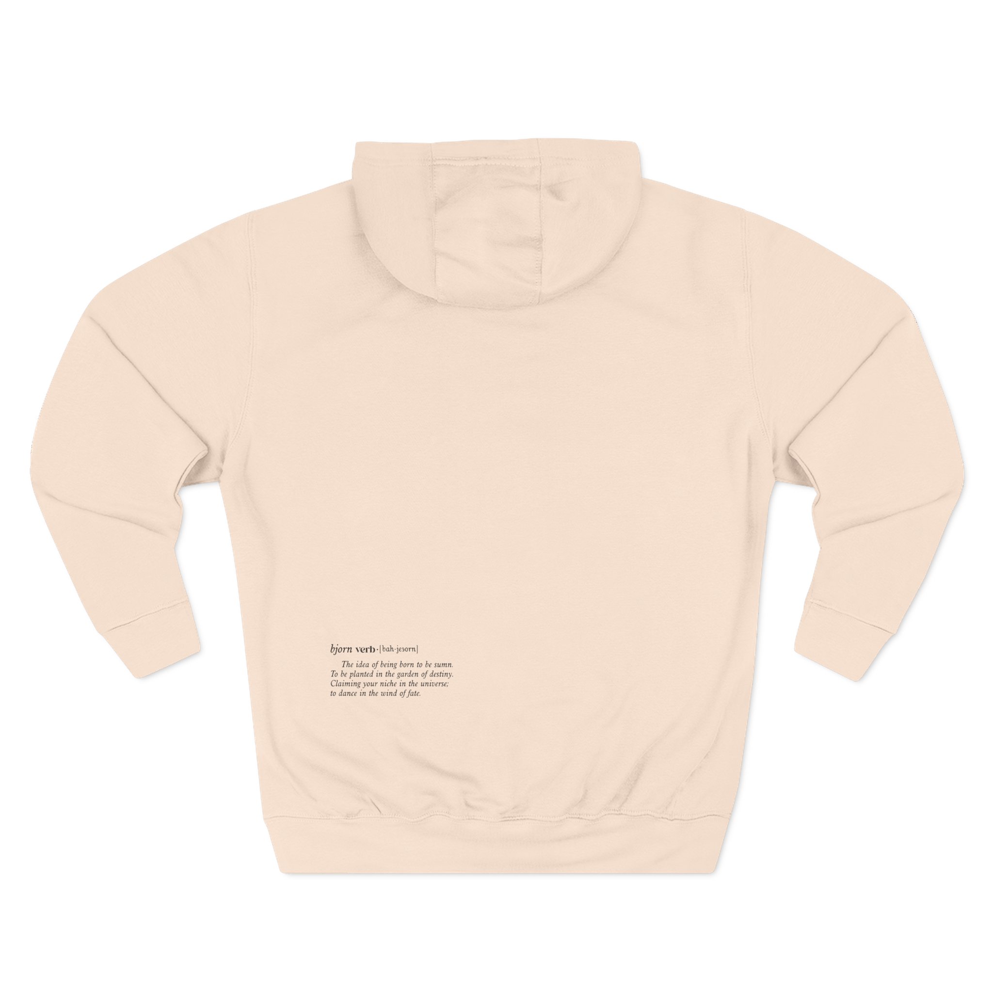 Smino Three-Panel Fleece Hoodie