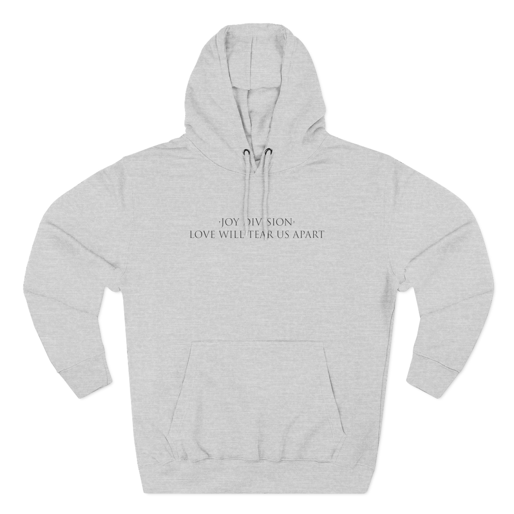 Joy Division Jd Love Will Tear Us Apart Three-Panel Fleece Hoodie