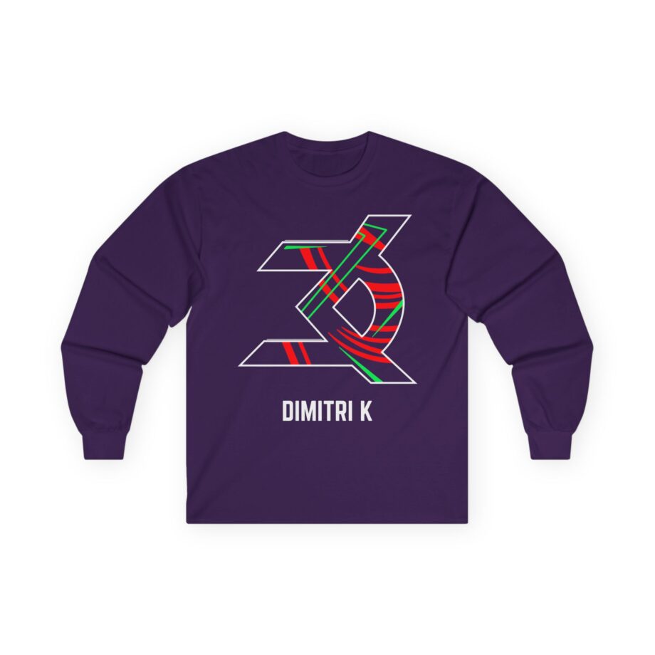 Dimitri K What’s My Name Unisex Ultra Cotton Long Sleeve Tee