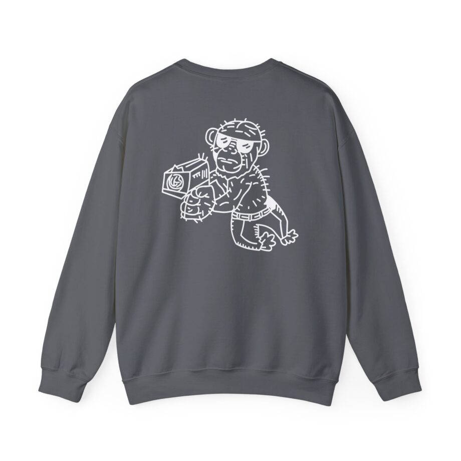 Spoonkid Detective Monke Unisex Heavy Blend™ Crewneck Sweatshirt