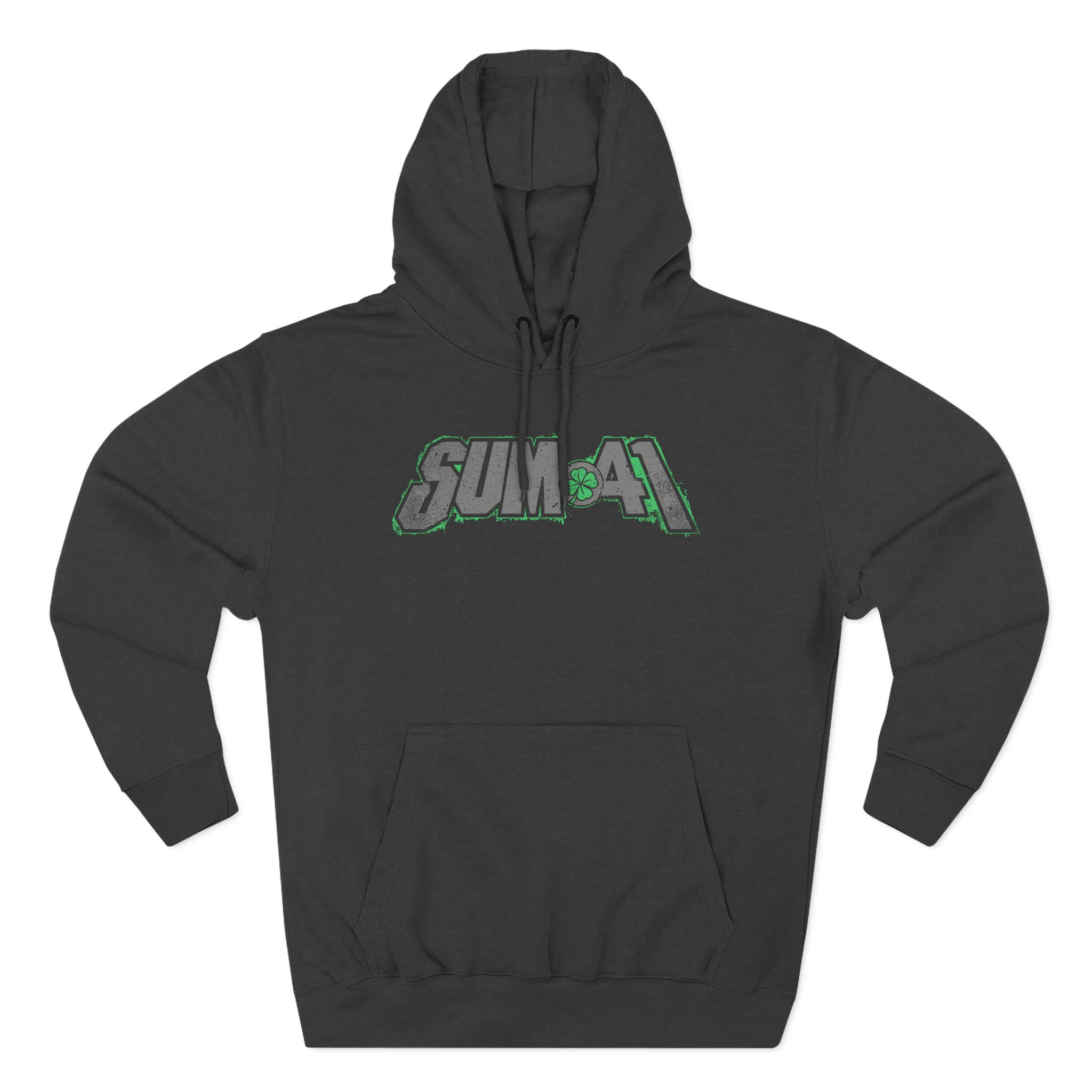 Sum 41 Shamrock Three-Panel Fleece Hoodie
