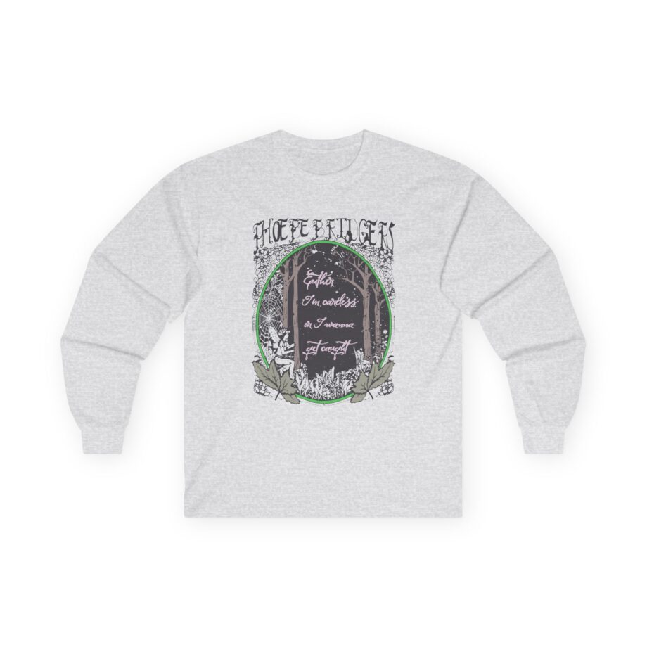 Phoebe Bridgers Ether Tin Cartels on I Wanna Get Caught Unisex Ultra Cotton Long Sleeve Tee