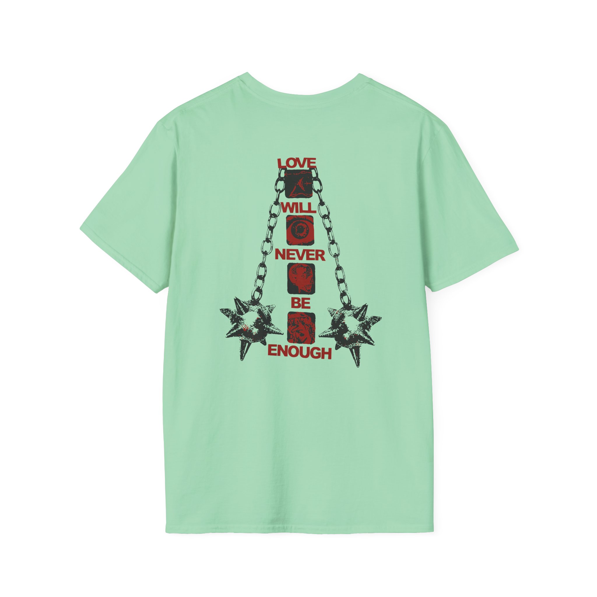 Kublai Khan - Never Enough Sportsgrey  Unisex Softstyle T-Shirt