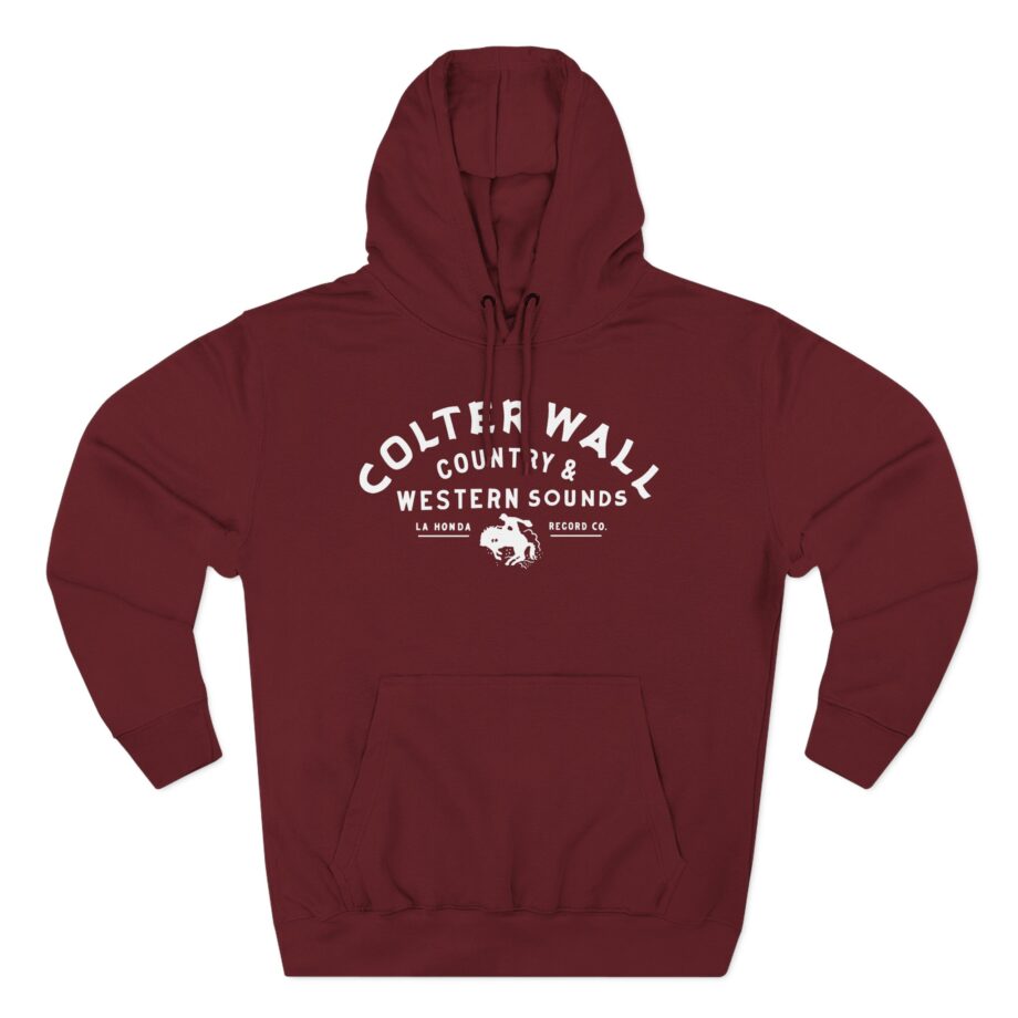 Colter Wall Country Sounds Three-Panel Fleece Hoodie