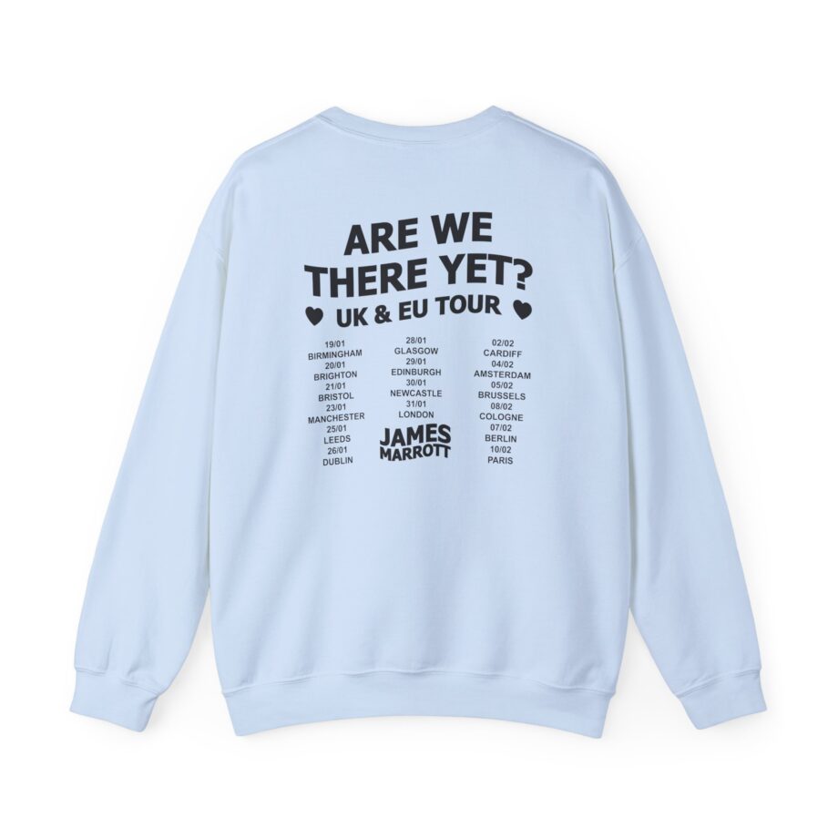 James Marriott 2024 Tour Logo Unisex Heavy Blend™ Crewneck Sweatshirt