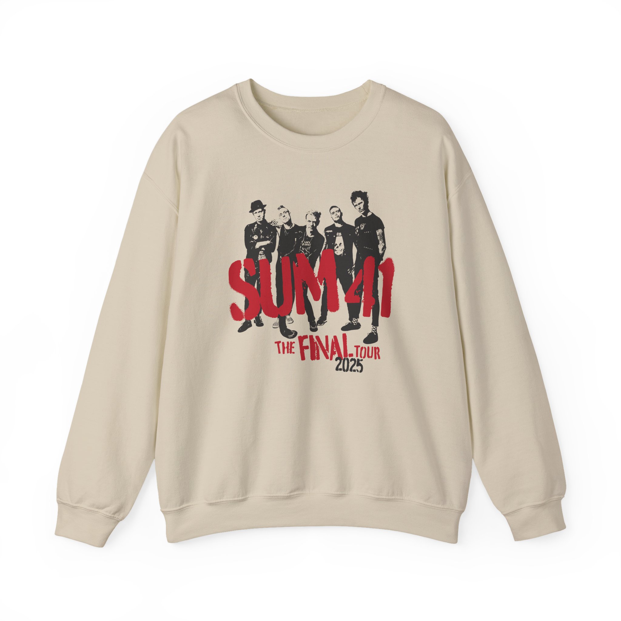 Sum 41 the Final Tour Unisex Heavy Blendâ„¢ Crewneck Sweatshirt