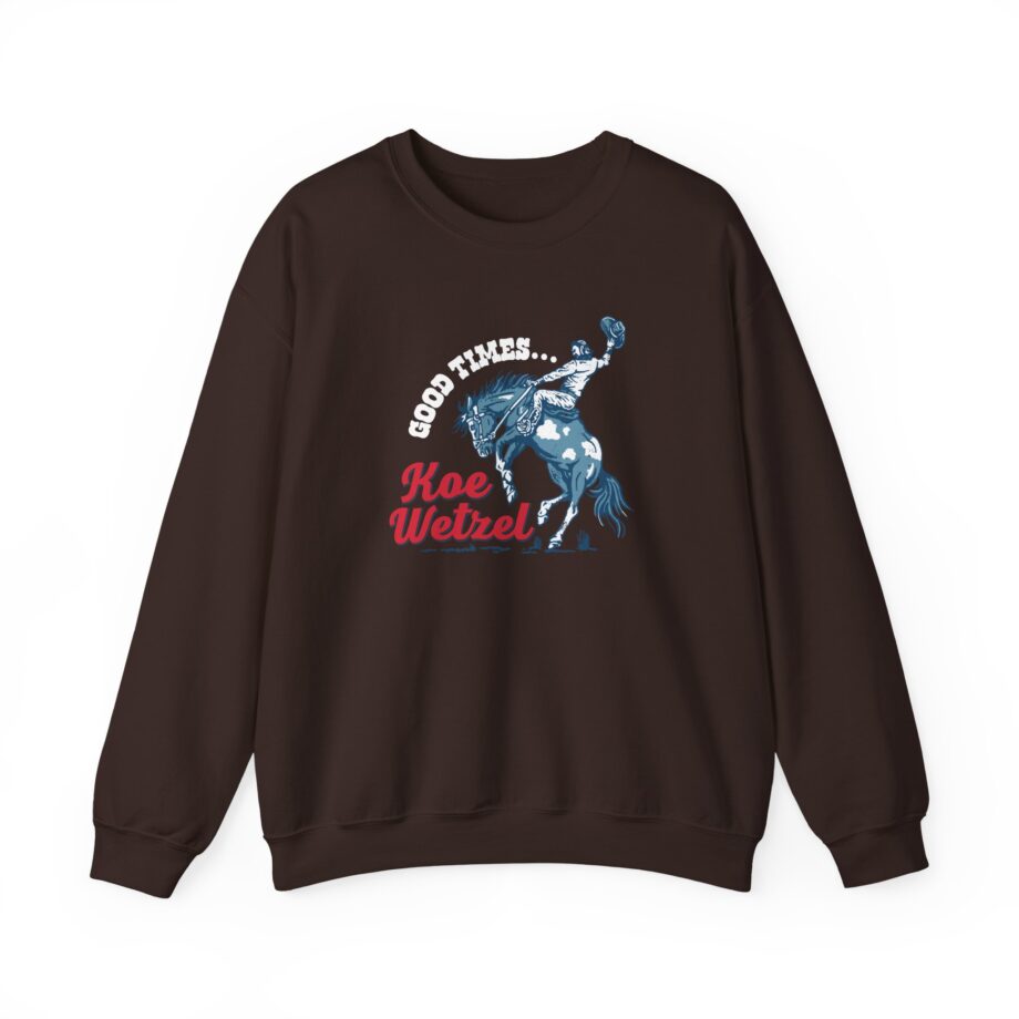 Koe Wetzel Good Times Bronco Unisex Heavy Blend™ Crewneck Sweatshirt