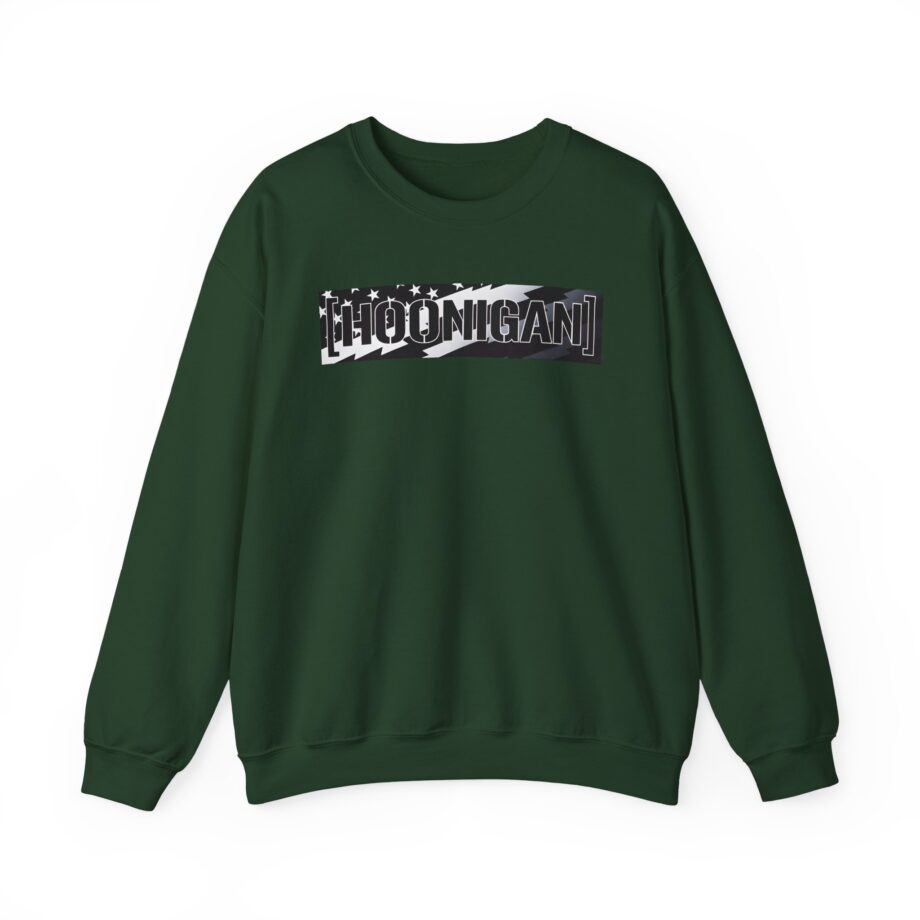 Ken Block Hoonigan Stars & Stripes Censor Bar Unisex Heavy Blend™ Crewneck Sweatshirt